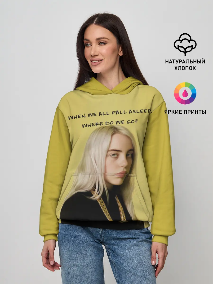Женское худи / billie eilish