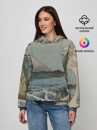 Женское худи / Утагава Хиросигэ