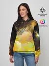 Женское худи / Желтая краска