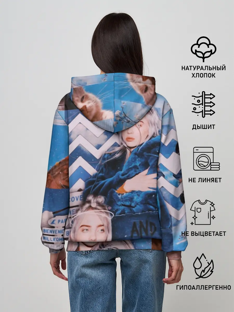 Женское худи / Billie Eilish