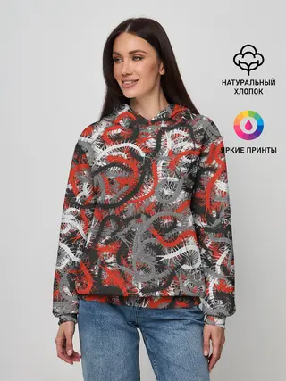 Женское худи / Сколопендры