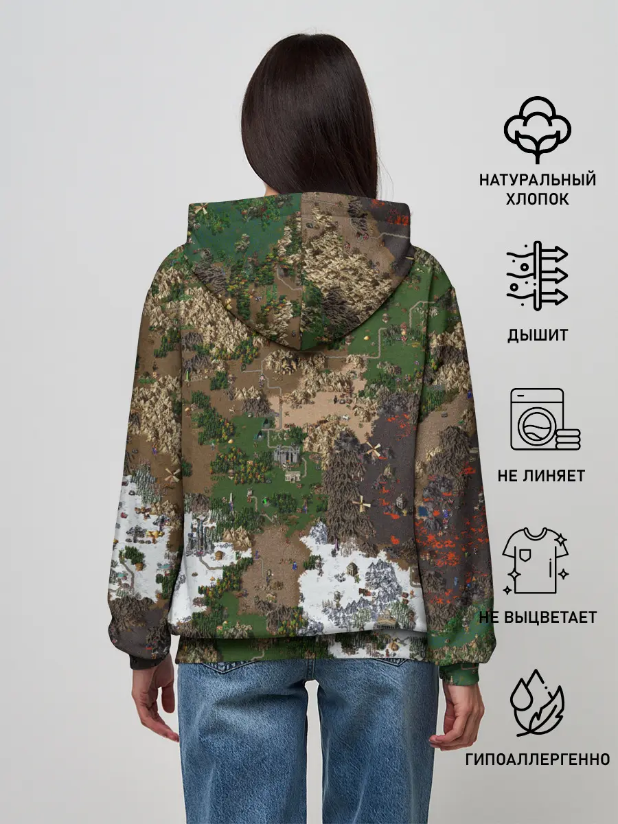 Женское худи / Heroes III New Map