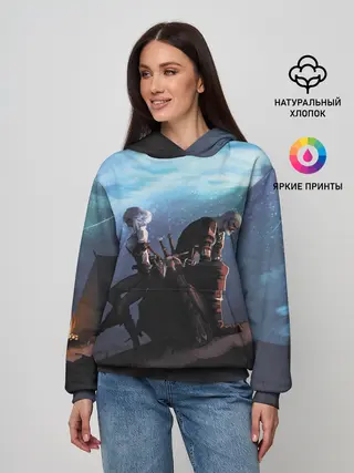 Женское худи / Цири И Геральд