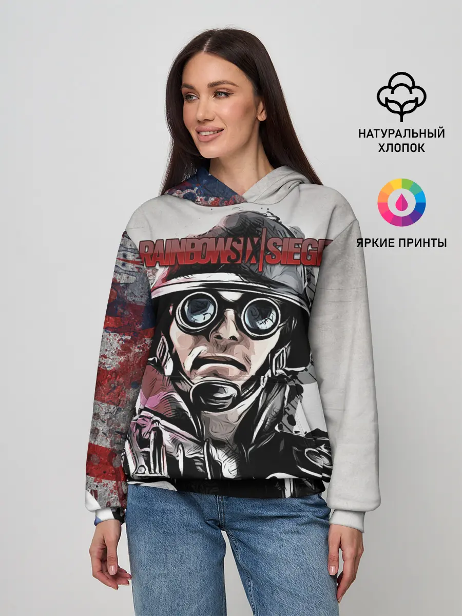 Женское худи / Rainbow Six: Siege