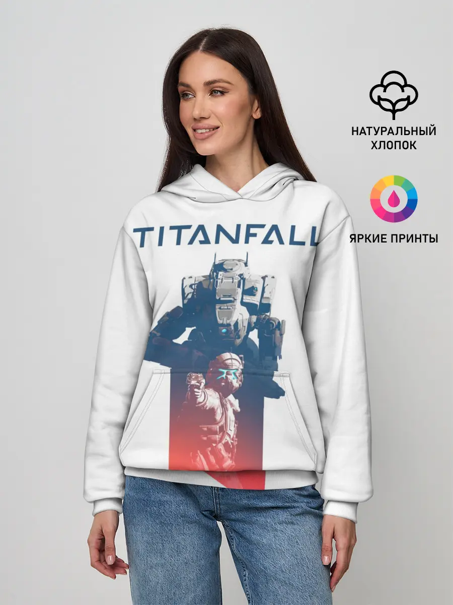 Женское худи / Titanfall