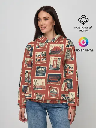 Женское худи / Марки Великобритании