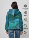 Женское худи / Изумрудные Облака