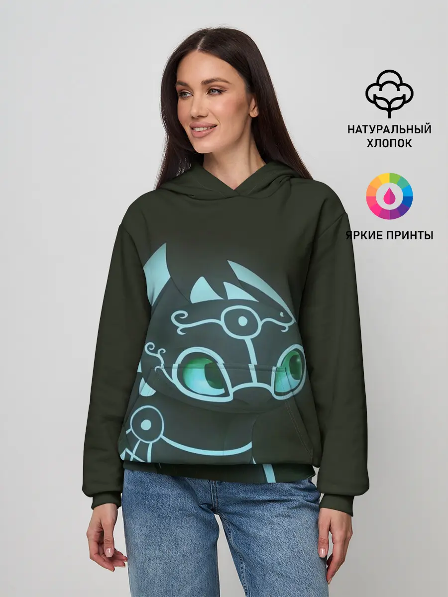 Женское худи / Как приручить дракона