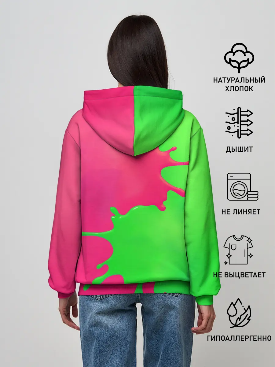 Женское худи / Splatoon 2