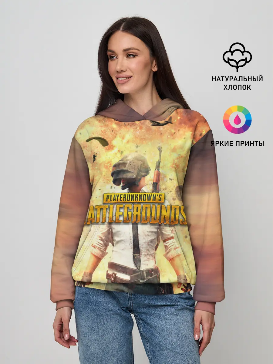 Женское худи / PUBG BOOM