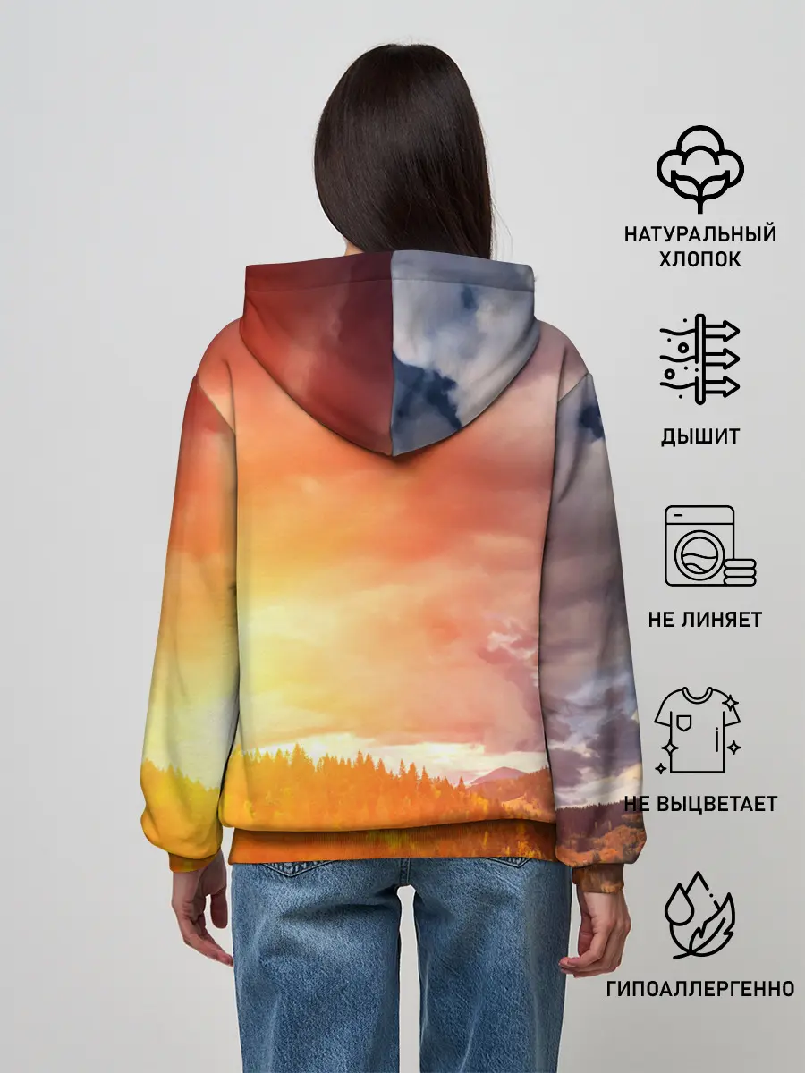 Женское худи / Night Fury