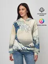Женское худи / Большая волна в Канагаве