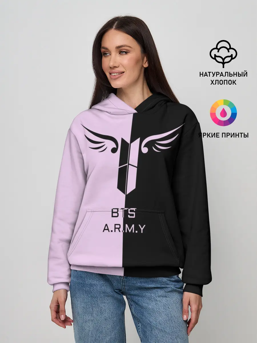 Женское худи / BTS A.R.M.Y