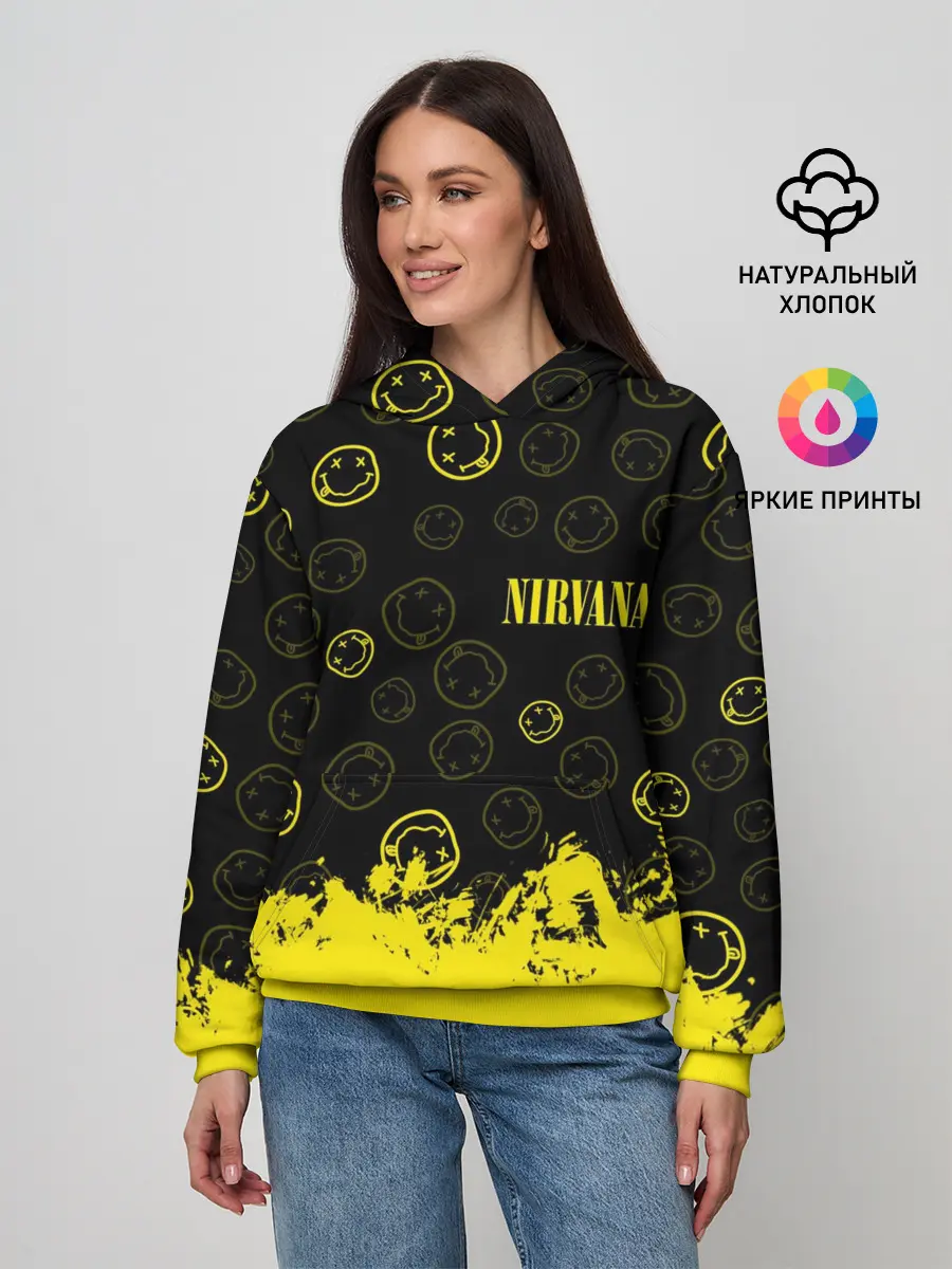 Женское худи / NIRVANA