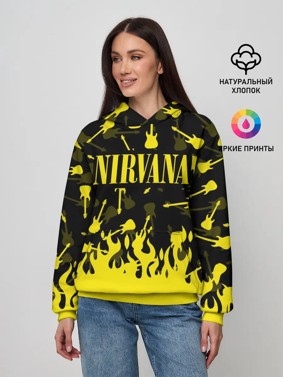 Женское худи / NIRVANA