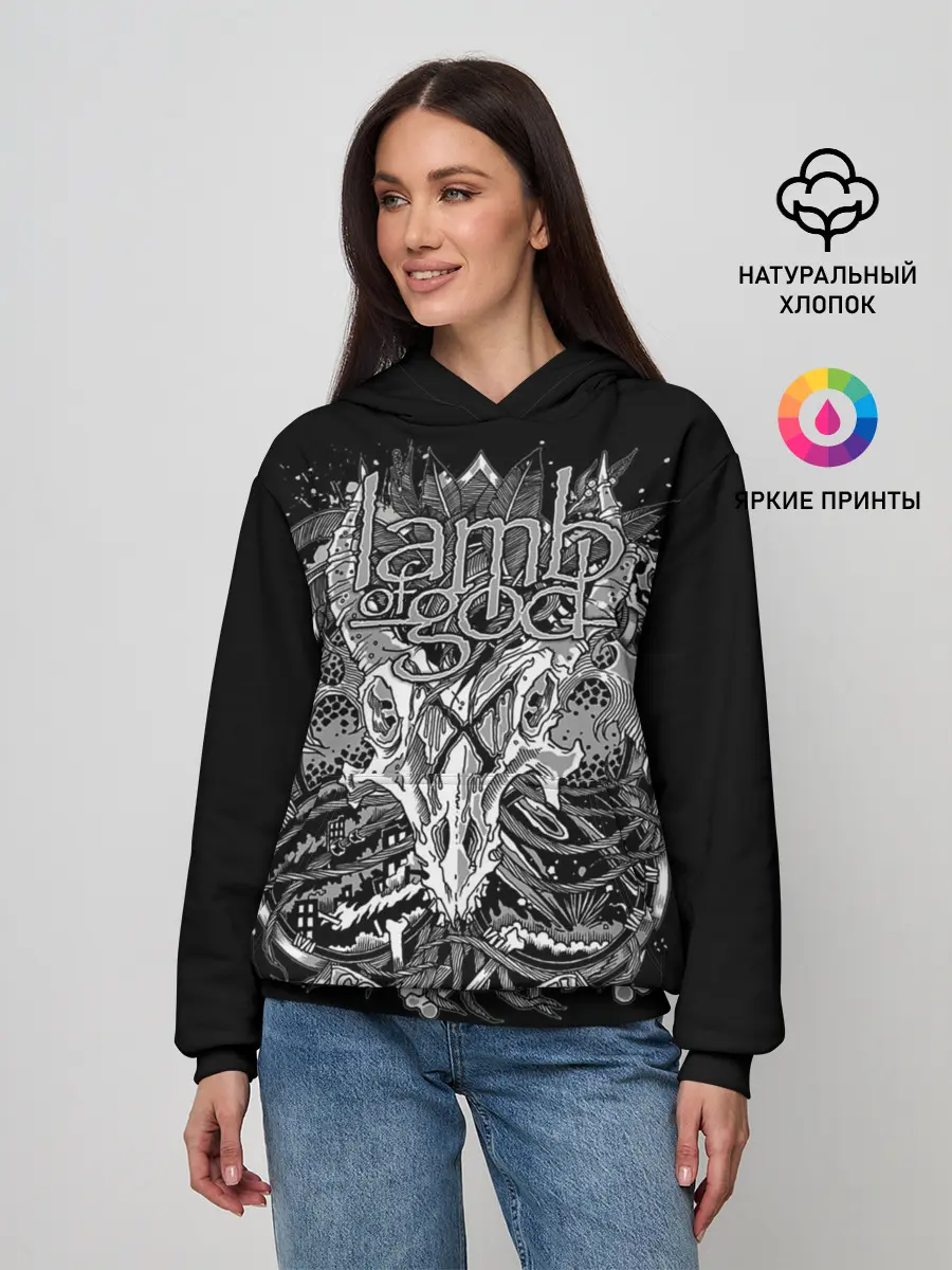 Женское худи / Lamb of God