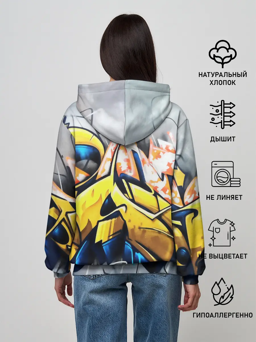 Женское худи / Street art