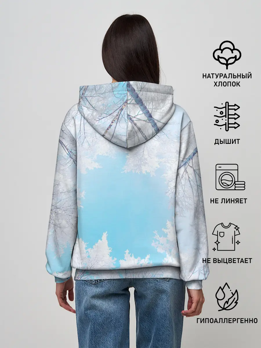 Женское худи / Волк