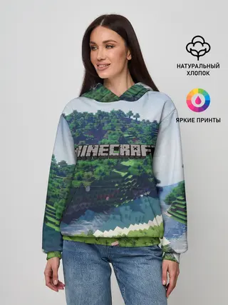 Женское худи / Minecraft