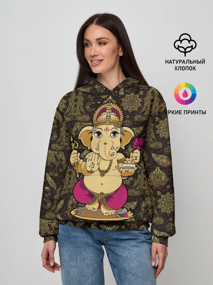 Женское худи / Ganesha