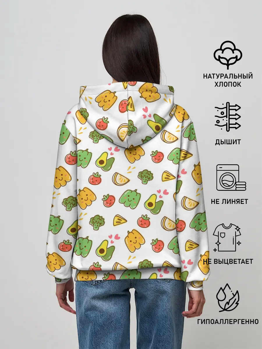 Женское худи / Уничтожим Веганов