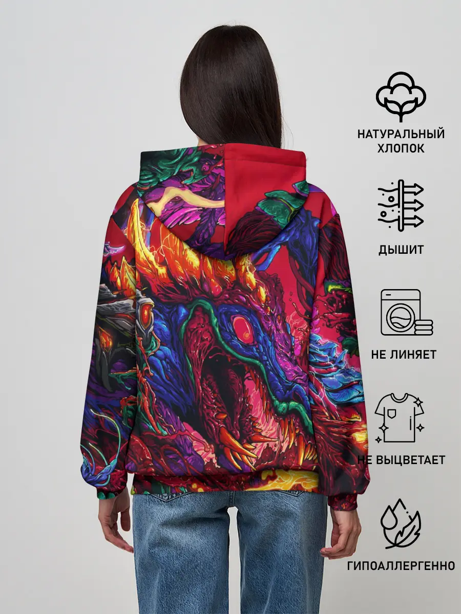 Женское худи / Hyper Beast