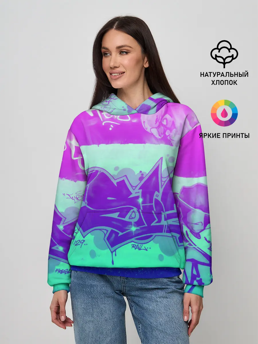 Женское худи / color neon collection