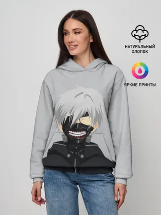 Женское худи / Kaneki Ken в маске