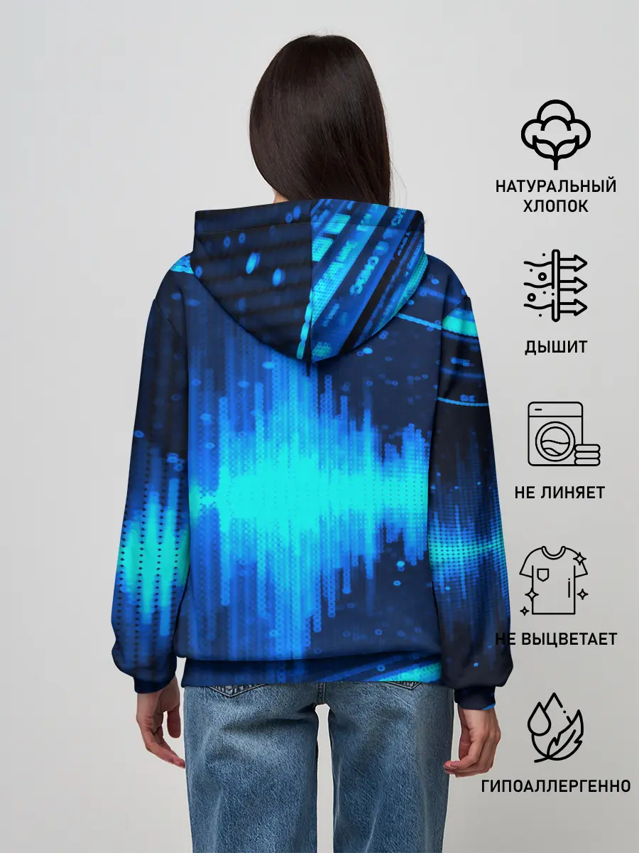 Женское худи / эквалайзер