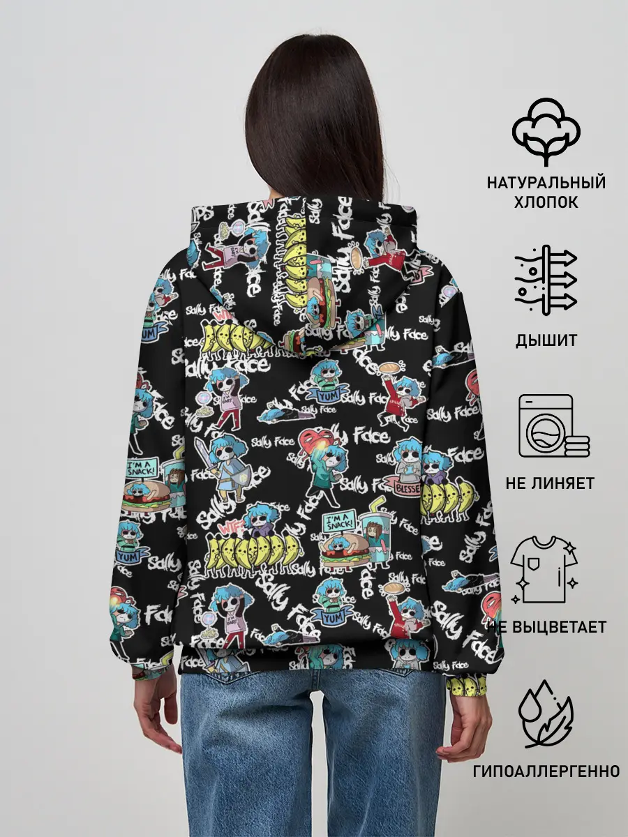 Женское худи / Sally Face