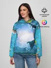 Женское худи / Дельфины