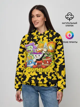 Женское худи / Cuphead