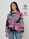 Женское худи / Розовые пионы
