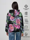 Женское худи / Розовые пионы
