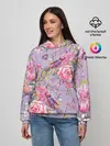 Женское худи / Лилии и розы