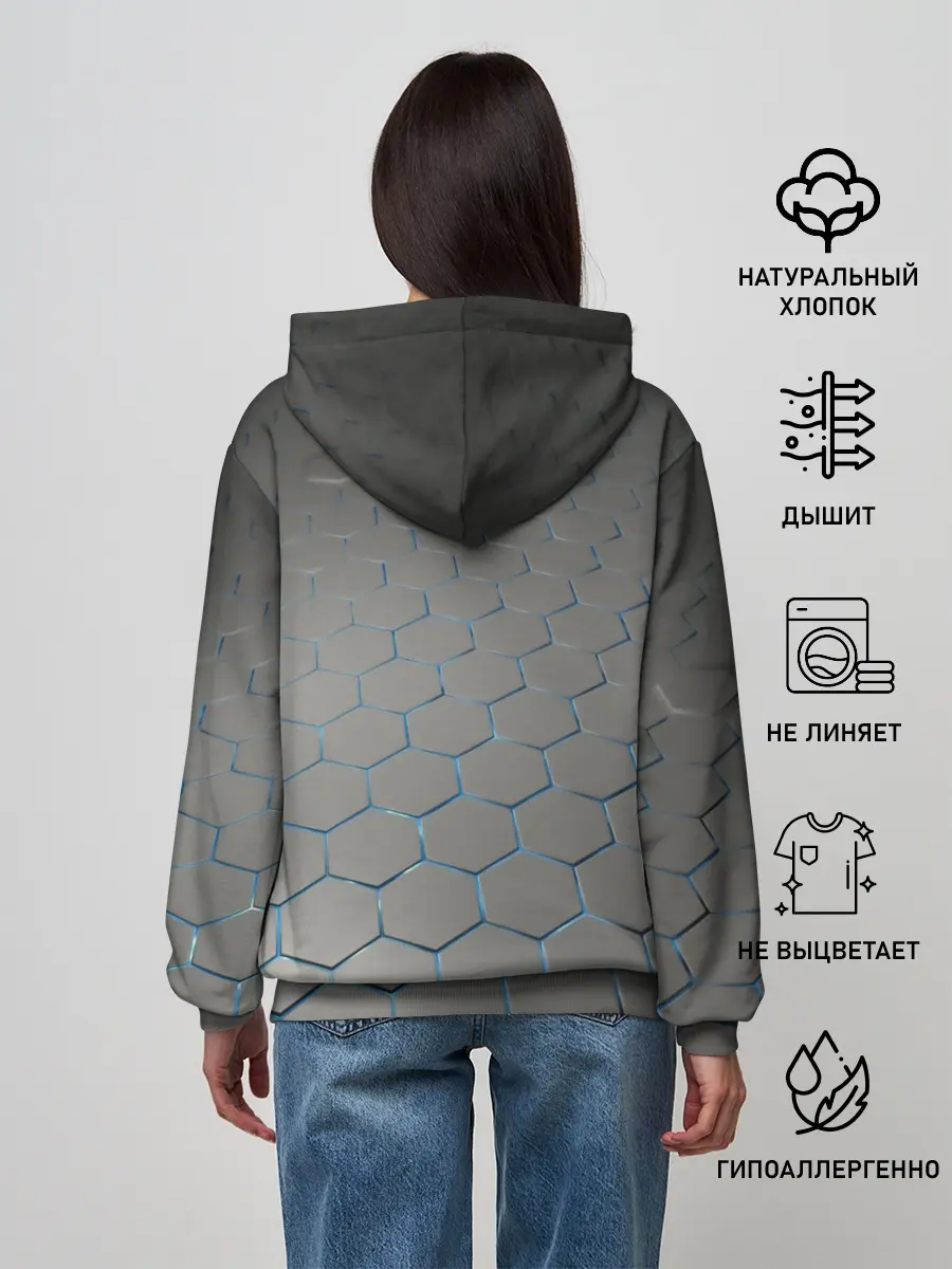 Женское худи / СТАЛЬНЫЕ ГРАНИ