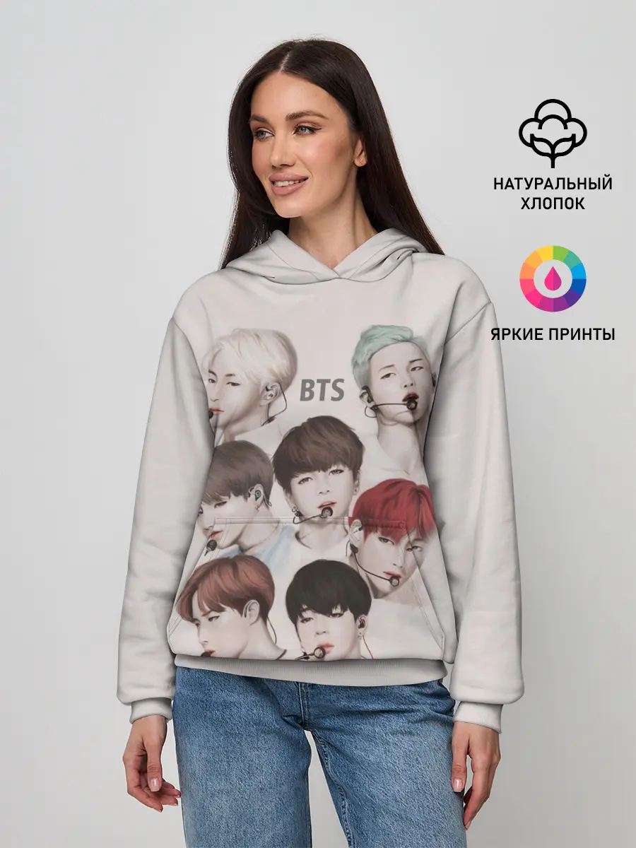 Женское худи / BTS