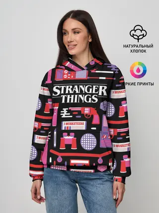 Женское худи / STRANGER THINGS STARTER PACK