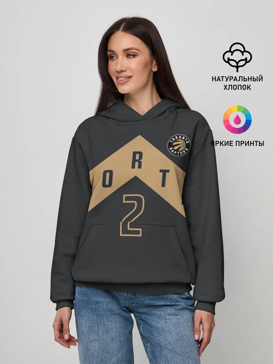 Женское худи / Toronto Raptors Leonard