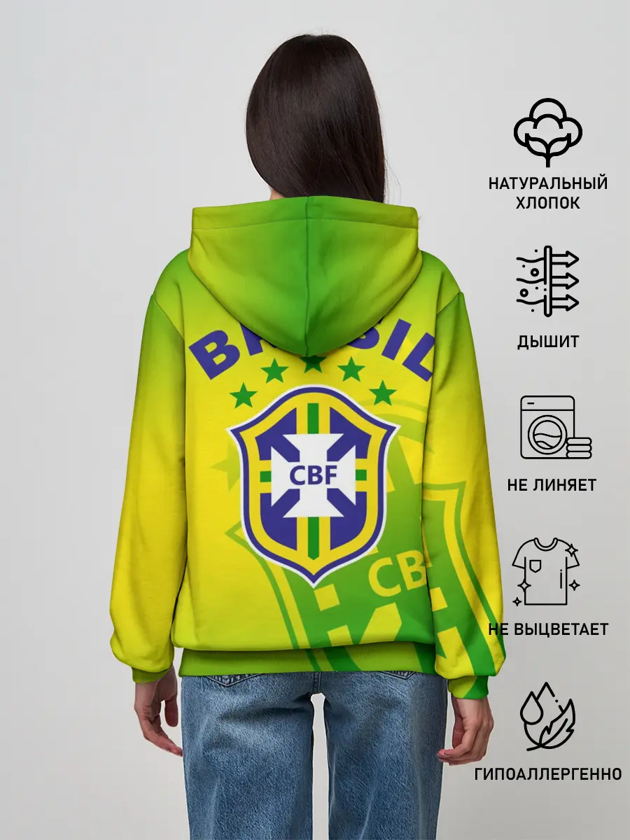 Женское худи / Бразилия