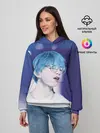 Женское худи / BTS Blue