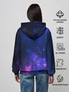 Женское худи / Неоновый космос