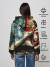 Женское худи / USA 3D