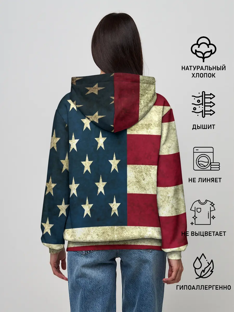 Женское худи / usa collection 2019