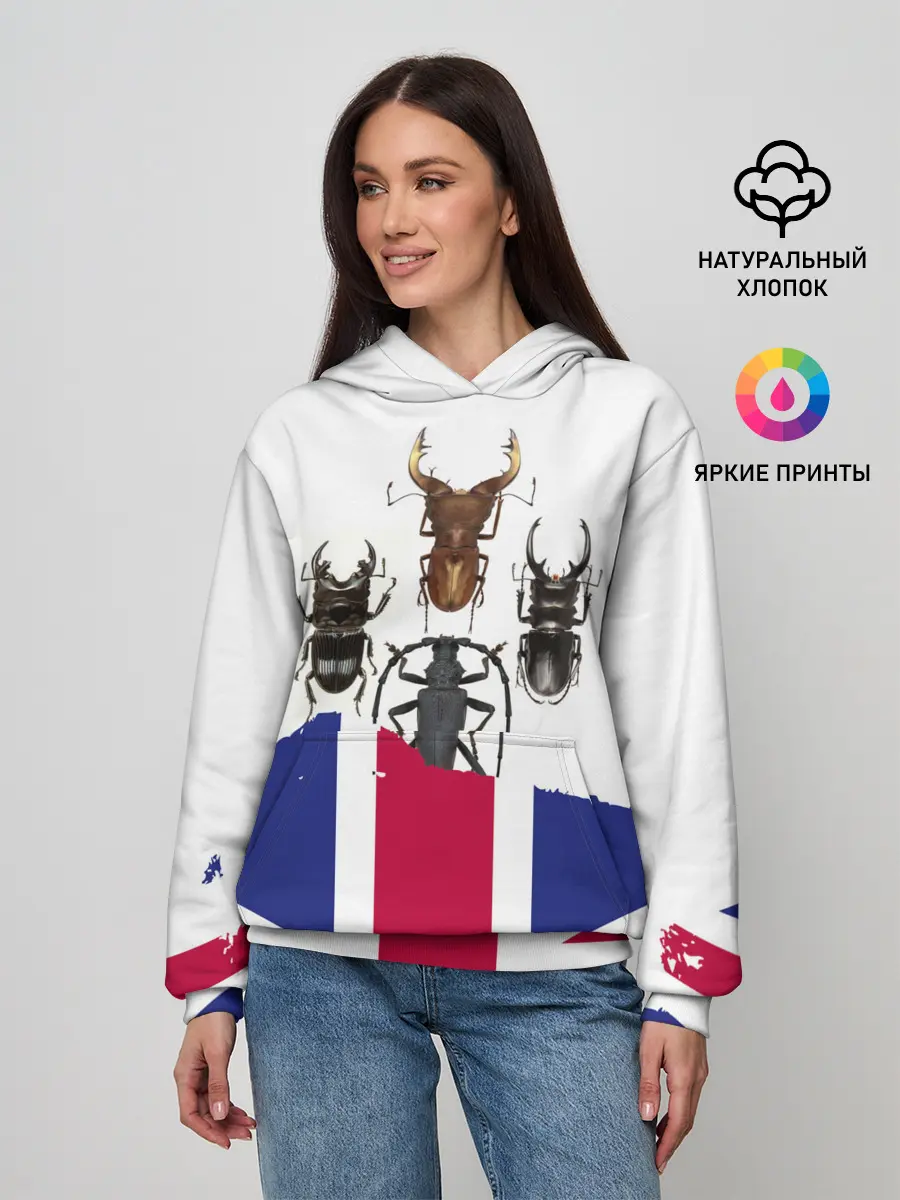 Женское худи / Жуки