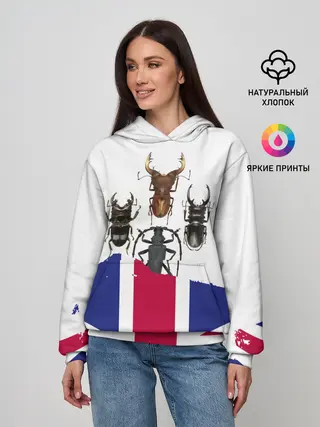 Женское худи / Жуки