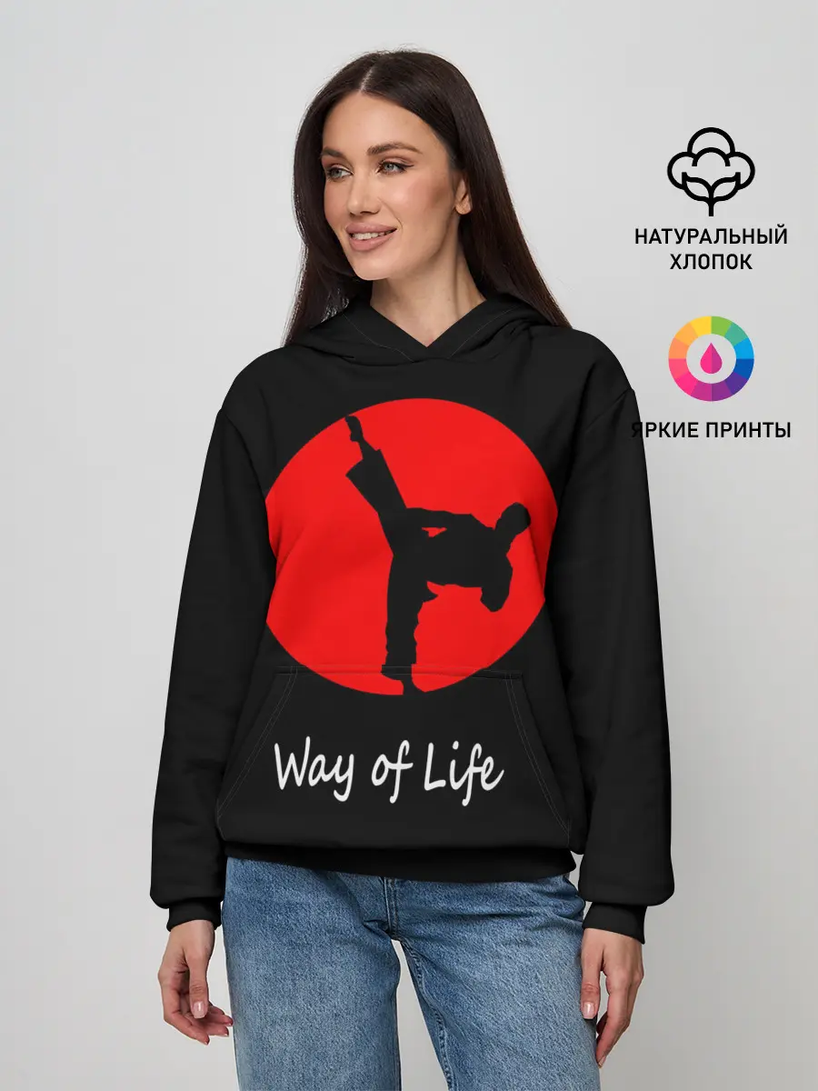 Женское худи / Каратэ