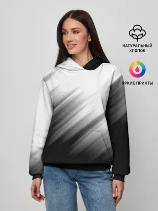 Женское худи / ПОЛОСЫ И НИЧЕГО ЛИШНЕГО