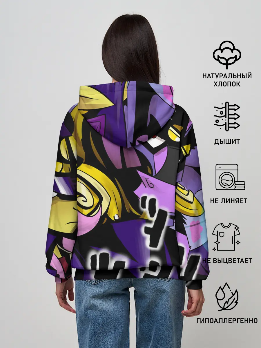 Женское худи / JoJo Bizarre Adventure