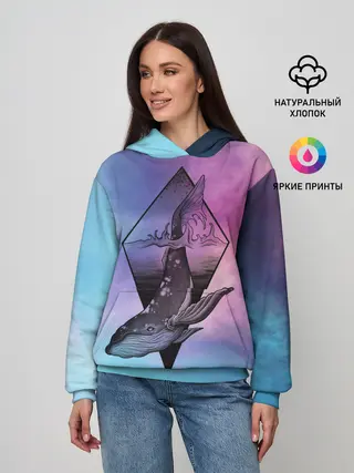 Женское худи / космос